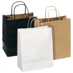 PAPER BAGS WITH TWISTED HANDLES