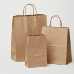 KRAFT PAPER SHOPPING BAGS